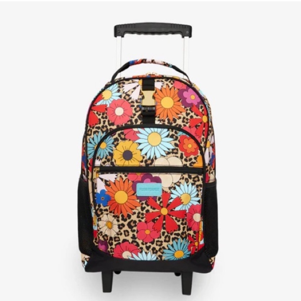POSH PEANUT moonbeam 🌼 rolling BACKPACK TRAVEL CARRYON suitcase school FINAL!